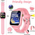 Smart Watch for Kids - Gift for Girls Age 5-12 - 1.54" Touch Screen Watch with HD Camera, 24 Games, Music, Pedometer