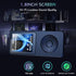 LAISANIM MP3 5.4 2.4 Inch Player with Bluetooth HiFi Sound, Screen Portable Music Player with FM, Voice Recorder, E