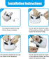 AMVR Noise Isolating Earbuds for Meta Quest 2 VR Headset, Custom Made with 3D 360 Degree Sound (White)