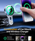 15W Magsafe Car Mount Charger - Long Arm Magnetic Wireless Charger for iPhone 16 Pro Max 15 14 13 Plus