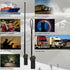 HYS 27Mhz HH50WXST HHRT50 75-822 75-785 PRO401HH PRO501HH Hand Held CB Radio BNC Antenna for Cobra Midland Uniden
