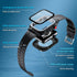 IP68 Waterproof Case with Band and Screen Protector for Apple Watch Series 10 9 8 7 6 5 4 3 2 SE2, 42mm