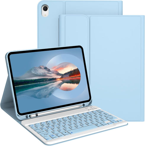 Divufus Keyboard Case for iPad 11th Generation (A16) 2025, for iPad 10th Generation