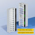 Mspalocell 12 Bay AA AAA Battery Charger, USB High-Speed Charging, Independent Slot, for Ni-MH Ni-CD Rechargeable