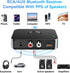 MOREGAX M2R 5.4 Bluetooth Receiver for RCA Adapter for Stereo/Speaker/Wired Speaker/Home Audio Music Streaming Stereo