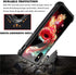 CARLOCA Flower and Dragon Pattern Design Case Compatible with iPhone XR, Shockproof Anti-Scratch Case for Girls Women