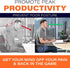 EVOOMI Back Saver Monitor Stand for Desk, 2 Pack Riser with Drawer, Anti Skid Mesh Metal for Laptop