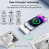 LUCKYDUO iPhone,5000mAh Pack 14/13/12/11/XR/SE/8/7 Mini Portable Charger for Ultra Compact Small Power Bank Built