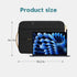 Omnpak MacBook Air Case Sleeve for 13.6 Inch, Compatible with M3/M2/M1, Recycled PET with Handle and Accessory Pocket