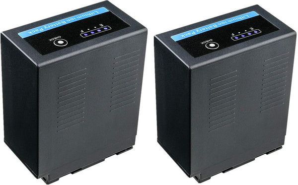 Kastar 2-Pack CGA-D54 Pro Battery Replacement for Panasonic AG-HVX200 Series Cameras