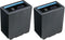 Kastar 2-Pack CGA-D54 Pro Battery Replacement for Panasonic AG-HVX200 Series Cameras