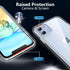 jaroco iPhone 11 Case 6.1-Inch, Non-Yellowing Shockproof Bumper Cover, Anti-Scratch Clear
