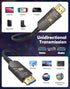8K 50FT, 48Gbps 2.1 8K@60Hz, 4K@120Hz, HDR10+, 2.3 PS5/4/3 Fiber Optic HDMI Cable High Speed HDMI Cable, Support SBTM