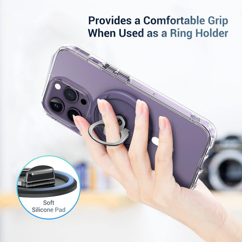 PROfezzion Continuity Camera Mount for MacBook, Strong Magnetic Phone Holder for iPhone 15 14 13 12 Series