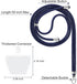 Weewooday 4 Pcs Phone Lanyard Crossbody Strap, Universal Cellphone Neck Lanyard with Patch for Women, Anti Theft