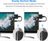 ISOBEL USB Bluetooth Audio Transmitter Receiver, 3 in 1 HiFi Wireless Audio Adapter with 3.5mm AUX for Car TV