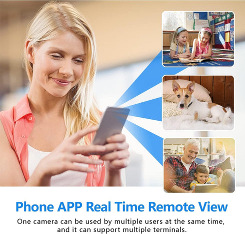 Smallest Spy Camera, HD1080P Wireless WiFi Security Camera, Nanny Cam Baby Monitor with Night Vision, Motion Detection