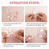Xyulaan Y2K Pink Beaded Phone Wrist Straps, Phone Case Charms Camera Charm Strap, Lanyard Keychain Wristlet Aesthetic
