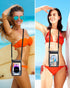 Large Waterproof Phone Pouch, Floating Dry Bag for iPhone 14 13 12 11 Pro Max Galaxy S22 S21, Universal Dry Pouch for