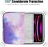 TiMOVO 13 Inch Tablet Sleeve for iPad Air 2024, iPad Pro 12.9" M2 2022/2021, Protective Bag with Pocket, Purple