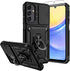 Shop Samsung Galaxy A15 5G Case - Military Grade, 16ft Drop Tested, with Screen Protectors & Magnetic Kickstand, Black.