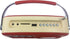 Supersonic SC-1201BT Retro Portable Bluetooth Speaker, Vintage Vibes, AM/FM Radio, USB/SD Card/AUX Inputs for Kitchen