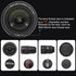 MECCANIXITY UV Lens Filter, 86mm HD Hydrophobic Scratch Resistant Protection Filter for Camera Photography