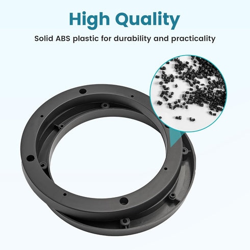 Universal 6.5 inch Car Door Speaker Mounting Ring Spacer Adapter