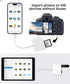 SAMZHE 14/13/12/11/XS/XR/X/8/iPad, Apple MFi Certified Lightning to SD Card Reader for iPhone iPad, sd Card Reader