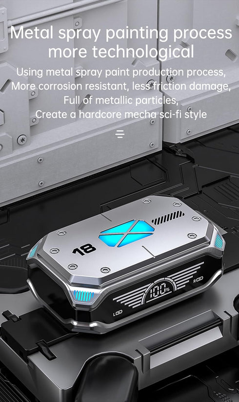 True Wireless Earbuds, 2024 Bluetooth 5.3 Headphones, Waterproof Touch Control Ear Buds with Built-in Mic, Model 35