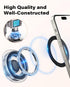 OQTIQ 360 3"-4" 12-17 Phone Cup Holder for Car Mount Compatible with MagSafe, Quick Extension Long Arm and Rotation