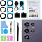 2PCS ASDAWN Back Rear Camera Lens Glass Replacement for Galaxy S24 Ultra 6.8 Inches Repair Kit
