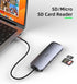 fairikabe 10 1, 1Gbps 100W 3.5 USB C Docking Station Dual Monitor in USB-C Hub to HDMI VGA Adapter with Ethernet