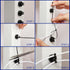 12 22 mm 22LBS Yookeer Pieces Magnet Zip Tie Mount Heavy-duty Magnetic Zip Tie Mounts Strong Multipurpose Wire Cable