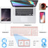 iClever BK10 Bluetooth Keyboard, Multi Device Rechargeable Keyboard with Number Pad, Ergonomic Design for iPad, iPhone,