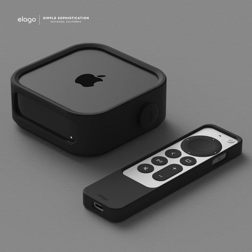 elago Apple TV Mount 4K 3rd Generation - Compatible with 2022 Apple TV, 3 Mount Options, Prevents Overheating