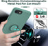 LeYi Green Liquid Silicone Case for iPhone 8/7/6s/6 with Stand & 2 Glass Screen Protectors - Shockproof Cover for All