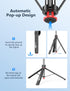 SelfieShow 70'' 360 Magnetic Automatic Selfie Stick Travel Tripod for Cell Phone, Auto Opening Phone Tripod Stand