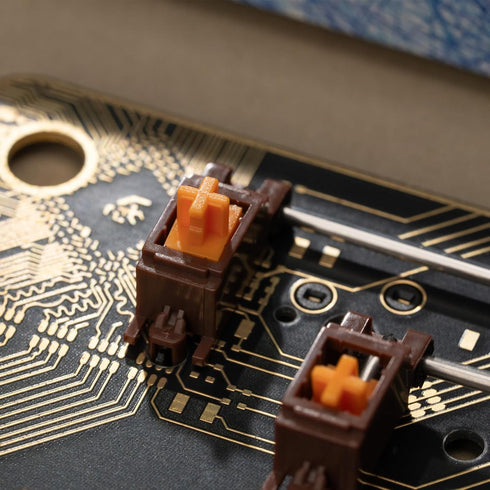 WS Stupid Keyboard Stabilizers, Snap-in Stabilizers Kit with 2u 6.25u 7u Wires, 1.2mm PCB Mount Stabs for Mechanical