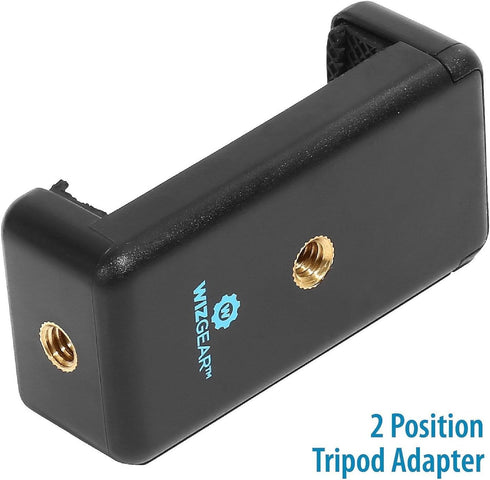 Cell Phone Tripod Adapter, Universal Smartphone Holder for Smaller Smartphones like iPhone 6 5 5c 5S Samsung Galaxy
