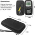 Xberstar Hard EVA Case for Texas Instruments TI-84 TI-83 Plus CE Graphing Calculators - Shockproof Storage Bag