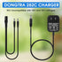 Dogtra Charger, Compatible with YS300, YS600, EF-3000, 280C, 282C, 200C, 202C, Dogtra Charger with 5-5 Splitter Cable