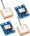 hiBCTR 2-Pack GY-NEO6MV2 NEO-6M GPS Flight Controller Module 3V-5V with Super Ceramic Antenna