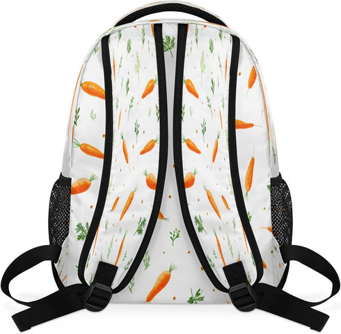 Aglebo Backpack Backpack 16x11.4x8 inch Daypack Pack Funny Carrot Travel for Men Women Casual Cute Laptop Lightweight