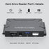 FEMORO Hard Drive Reader IDE SATA to USB 3.0 Adapter, External Data Recovery Converter Kit for IDE Drive and SATA
