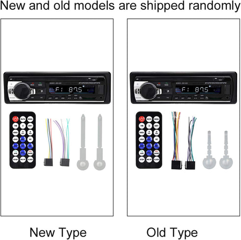 Zerone 4 60W MP5 MP3/MP5/USB x Car Radio Stereo Bluetooth Player Single Din Dual USB Hands- Car Stereo Support LCD