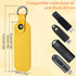 Ymapinc Leather USB Flash Drive Holder, Portable USB Storage Case for Flash Drive with Keychain Ring, Carrying Pouch