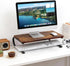 ARCOBIS Monitor Riser for Desk, Wood & Metal Computer Monitor Stand, Laptop,