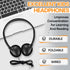 12 Pack Set (HY857,12 Kids Headphones Bulk for Classroom School Students, Durable Wholesale Class Headphones for Kids