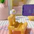 Cute Cat Cell Phone Stand Holder for Desk, Cartoon Animal Resin Smartphone Holder Compatible with All Mobile Phones